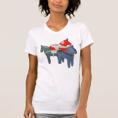Dala Horses T-shirt (Voorkant)