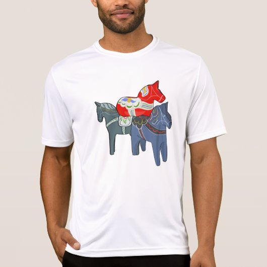 Dala Horses T-shirt (Voorkant)