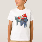 Dala Horses T-shirt (Voorkant)
