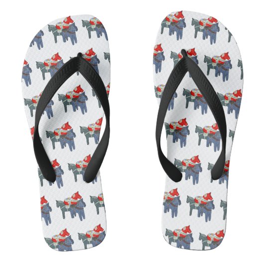 Dala Horses Teenslippers (Voetbed)