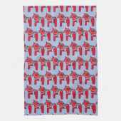 Dala Horses Theedoek (Verticaal)