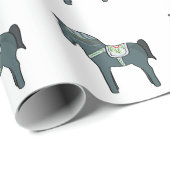 Dala-paard Cadeaupapier (Rol Hoek)