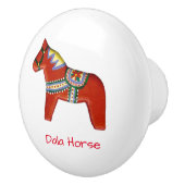 Dala-paard Keramische Knop (Rechts)