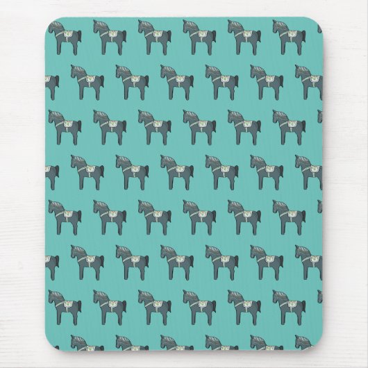 Dala-paard Muismat (Voorkant)