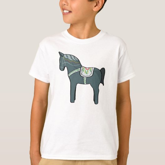Dala-paard T-shirt (Voorkant)