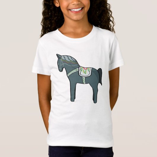 Dala-paard T-shirt (Voorkant)