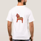 Dala paard t-shirt (Achterkant)