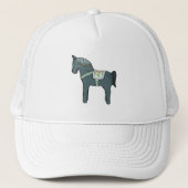 Dala-paard Trucker Pet (Voorkant)