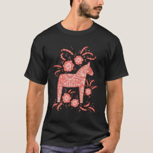 Dala Paard Zweeds T-shirt