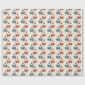 Dala Paarden Cadeaupapier (Vlak)
