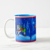 Dala Paarden in de Mok van de winter (Links)