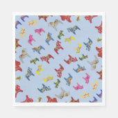 dala paarden servet (Voorkant)