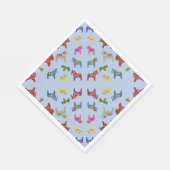 dala paarden servet (Hoek)