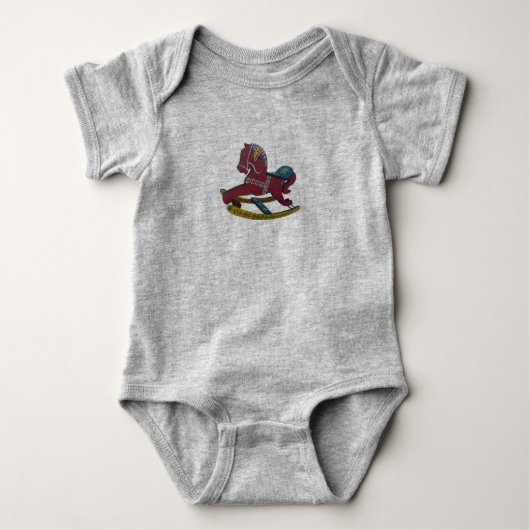 Dala Rocking Horse Romper (Voorkant)
