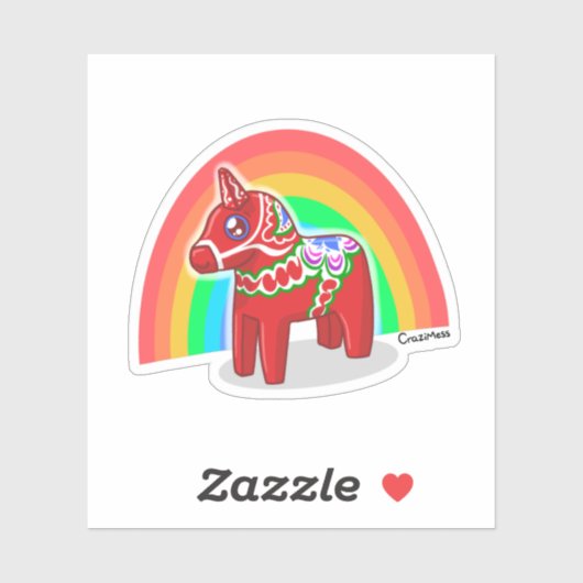 Dalacorn Rainbow Sticker (Vel)