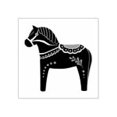 Dalah paard ontwerp/silhouet/patroon rubberstempel (Afrduk)