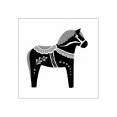 Dalah paard ontwerp/silhouet/patroon rubberstempel (Afrduk)