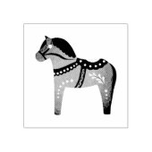Dalah paard ontwerp/silhouet/patroon rubberstempel (Afrduk)