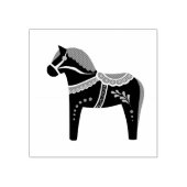 Dalah paard ontwerp/silhouet/patroon rubberstempel (Afrduk)
