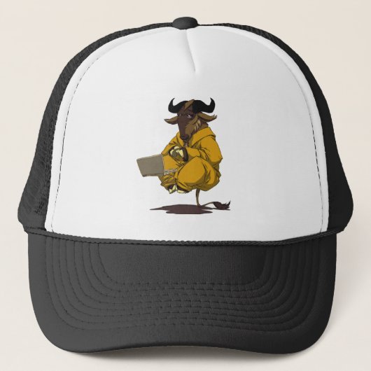 Dalai Gnu Trucker Pet (Voorkant)