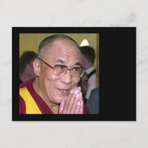 Dalai Lama bidt voor wereldvrede Briefkaart