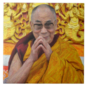 Dalai Lama Boeddha Boeddhistische Meditatie Tegeltje