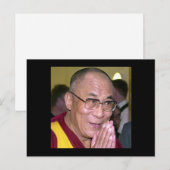 Dalai Lama Briefkaart (Voorkant / Achterkant)