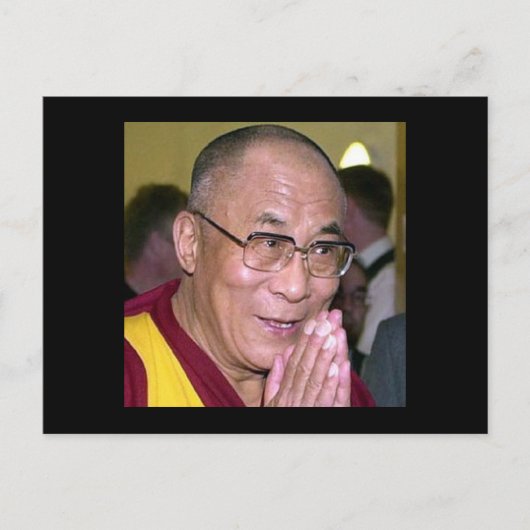 Dalai Lama Briefkaart (Voorkant)