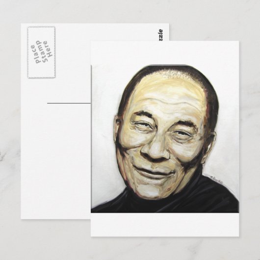 Dalai Lama Briefkaart (Voorkant / Achterkant)