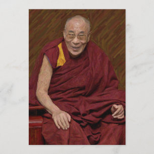 Dalai Lama Buddha Buddhist boeddhisme Meditation Y Kaart
