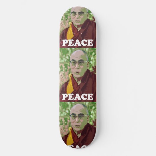 Dalai Lama Buddha Buddhist boeddhisme Meditation Y Skateboard (Voorkant)