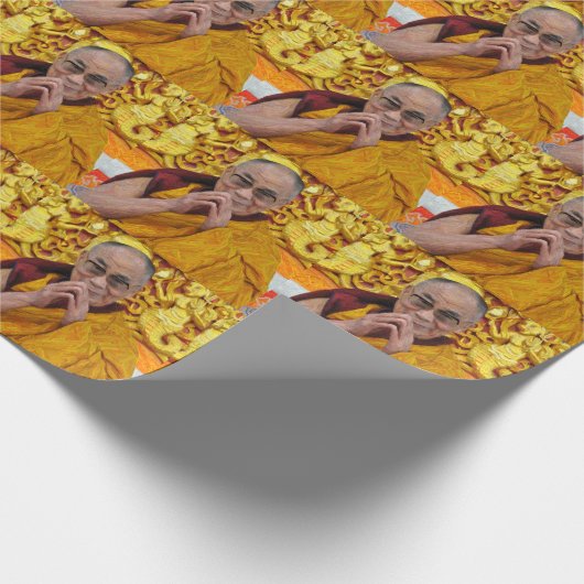 Dalai Lama Buddha Buddhist boeddhistische Meditati Cadeaupapier (Hoek)