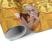 Dalai Lama Buddha Buddhist boeddhistische Meditati Cadeaupapier (Rol Hoek)