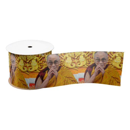 Dalai Lama Buddha Buddhist boeddhistische Meditati Satijnen Lint (Spoel)