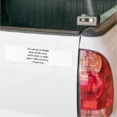 dalai lama citaat 10a bumpersticker (Op Truck)