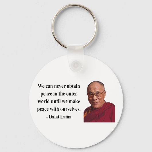dalai lama citaat 10b sleutelhanger (Voorkant)