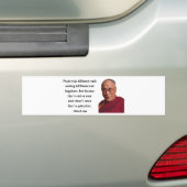 dalai lama citaat 1b bumpersticker (Op auto)