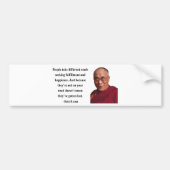 dalai lama citaat 1b bumpersticker (Voorkant)