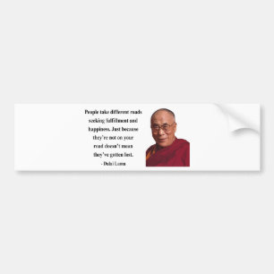dalai lama citaat 1b bumpersticker