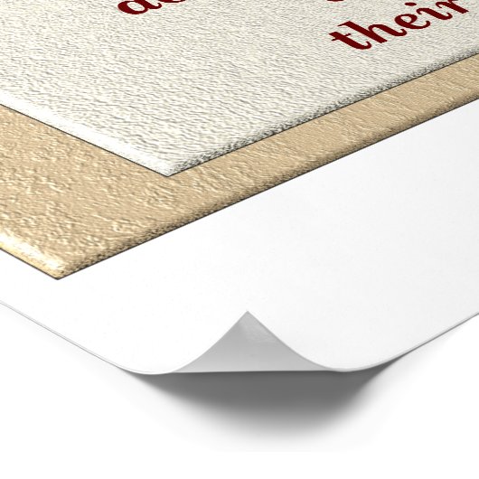 Dalai Lama citaat - poster (Hoek)