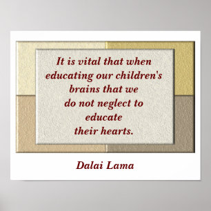 Dalai Lama citaat - poster