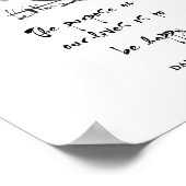 Dalai Lama citeert de Dalai Lama thuis Poster (Hoek)