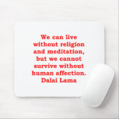 dalai lama citeert muismat (Met muis)