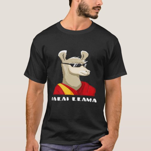 Dalai Lama Lama Kleding T-shirt (Voorkant)