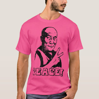 Dalai Lama Peace Sign T-shirt