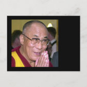 Dalai Lama Praying World Peace Briefkaart (Voorkant)