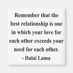 Dalai Lama Quote 11a Magneet