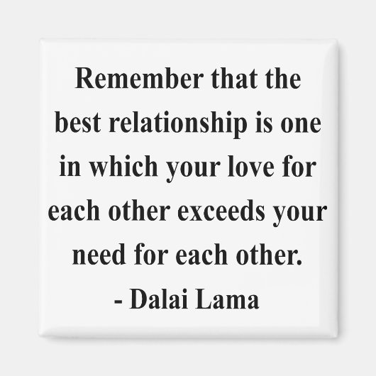Dalai Lama Quote 11a Magneet (Voorkant)