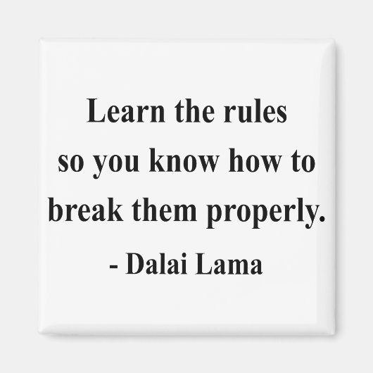 Dalai Lama Quote 2A Magneet (Voorkant)