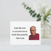Dalai Lama Quote 2B Briefkaart (Staand voorkant)